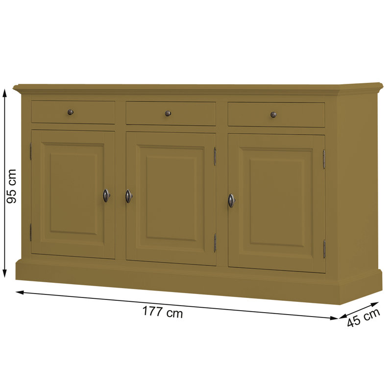 Blaxton 177cm Sideboard, Brown