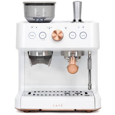  LAFEECA Espresso Machine 19 Bar Fast Heating Cappuccino Coffee  Maker with Milk Frother Steam Wand - Beige: Home & Kitchen
