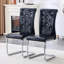 Ensemble de 4 chaises de salle à manger rembourrées-17100468-17100465