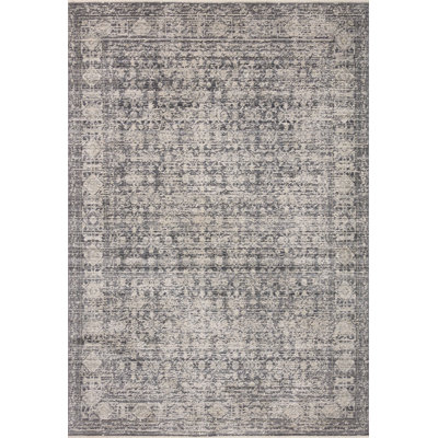 Amber Lewis x Loloi Alie Charcoal / Dove Area Rug
