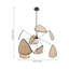 Luminaire suspendu en bambou Kamena