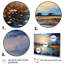 " Blue Sky Infinite Azure Patchwork "-127106125-127106124