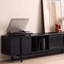 Meuble télé en bois massif au design simple-106815605-106815604