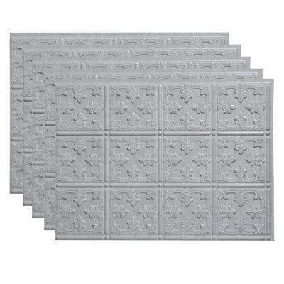 FASÄDE Traditional Style/Pattern 10 Decorative Vinyl Backsplash 15 sq ft Kit