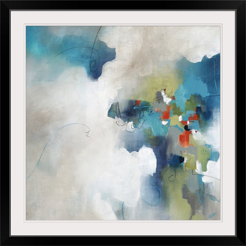 « iii » rikki drotar,, reproduction d’art Flawless, Cadre noir, H 32 po x l 32 po x P 1 po