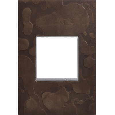 Legrand Adorne Hubbardton Forge Dark Smoke 1-Gang Wall Plate with Tamper Resistant