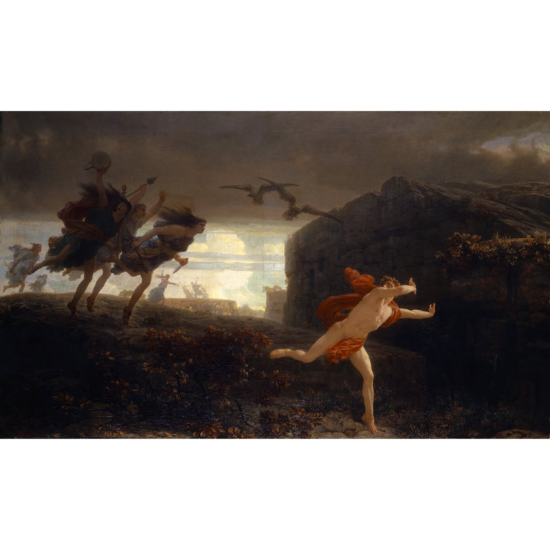 Pentheus Pursued by the Maenads (1864)