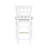 Egisto Upholstered Counter Stool with Solid Wood Frame