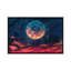Lune parmi les étoiles dans un univers par Valery Rybakow - impression d'art graphique-55420865-55420866-55420867