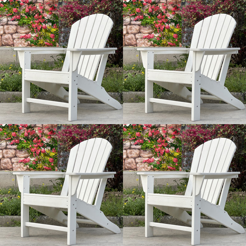 Arneson Outdoor Adirondack Chair, White