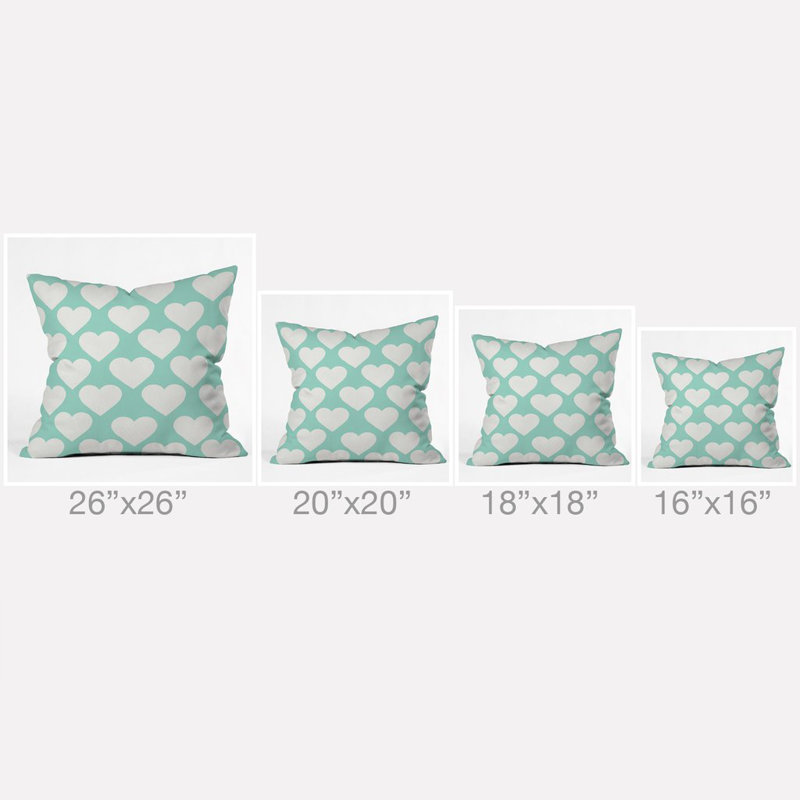 Coussin love, 18 po x 18 po
