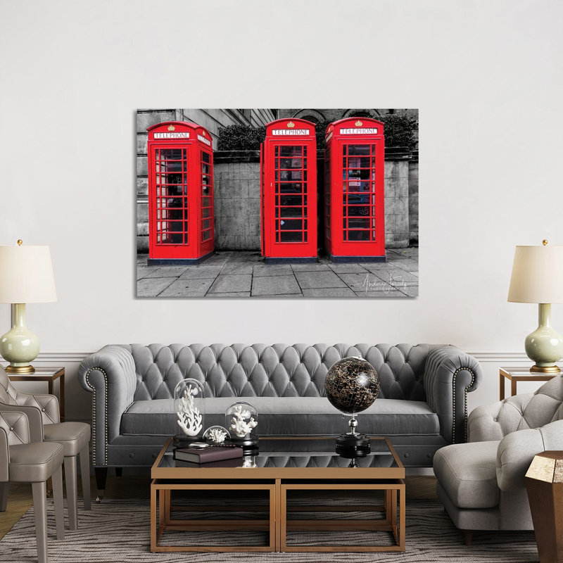 London Calling by Anders Jorulf - Wrapped Canvas Print, 152.5 cm H x 101.5 cm W