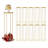 Modern Iron Golden Wedding Backdrops & Signs Floral Display Stands-97705859