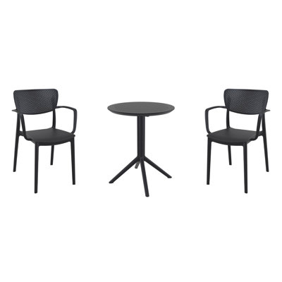 Farrah 24" Patio Bistro Set
