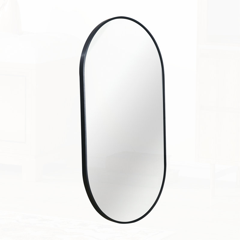 Nehan Oval Wall Mirror, 39" x 39", Gold