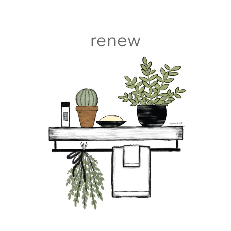 Étagère de salle de bain Jassen Renew par Annie Lapoint, H 36 po x l 24 po
