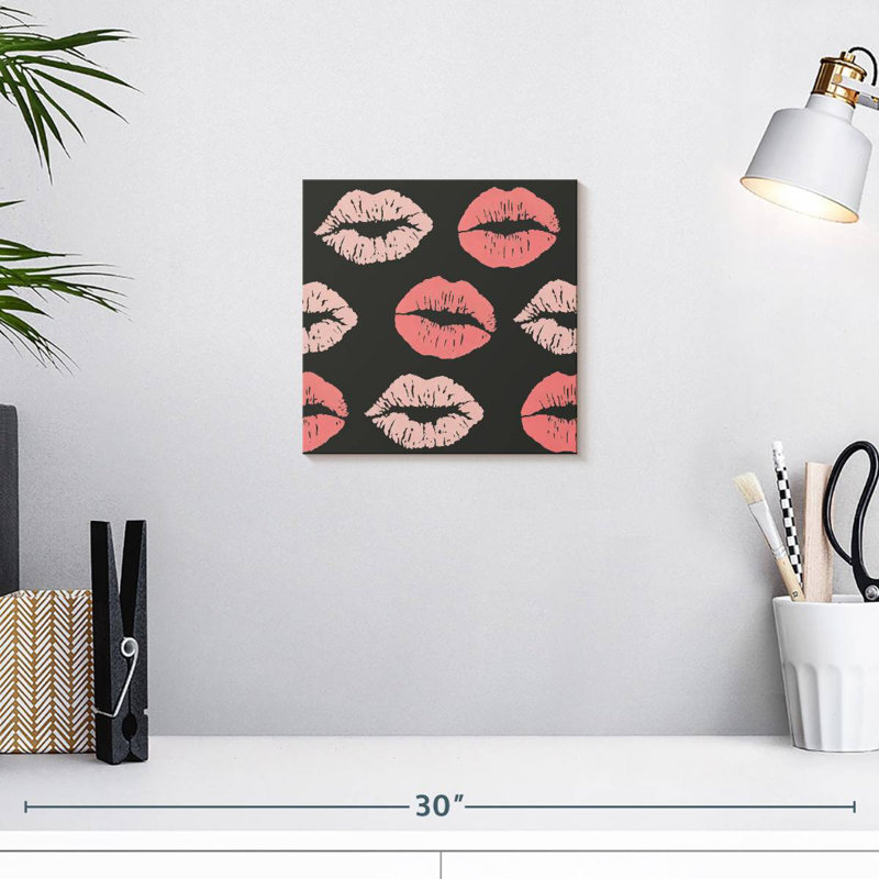 Wake Up And Make Up Pattern IV, 10" H x 10" W