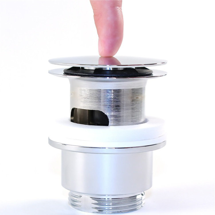 2.67'' W Pop-Up, Chrome