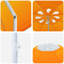 Outdoor Parasol with Steel Pole Outdoor Umbrella Canopy Sun Shelter
