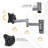 Mount-It! Full Motion Lockable RV and Trailer TV Mount for 19" to 43" TVs