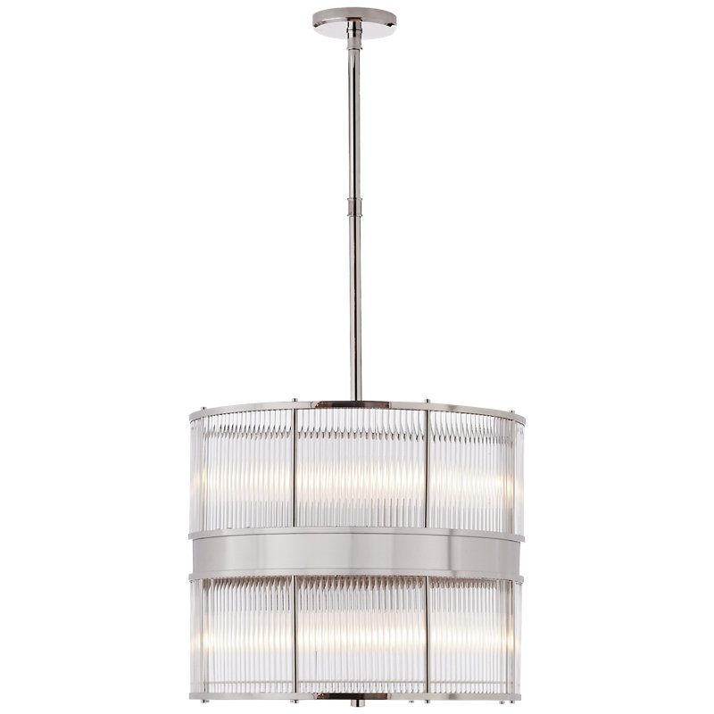 Ralph Lauren Allen 8 - Light Chandelier, Polished Nickel