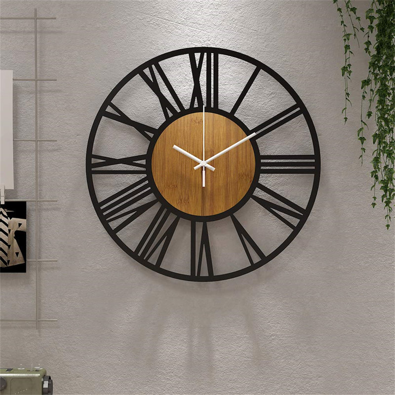 Rego Metal Wall Clock