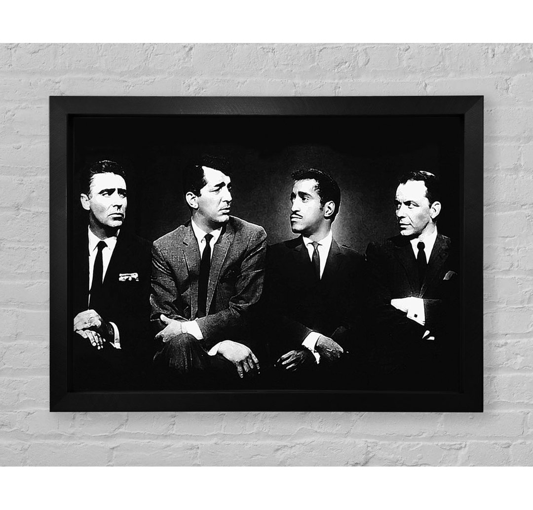 The Rat Pack B N W - Drucken