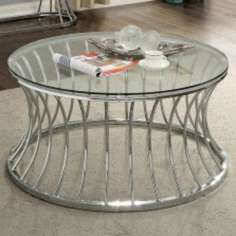 Efan Glass Top Coffee Table