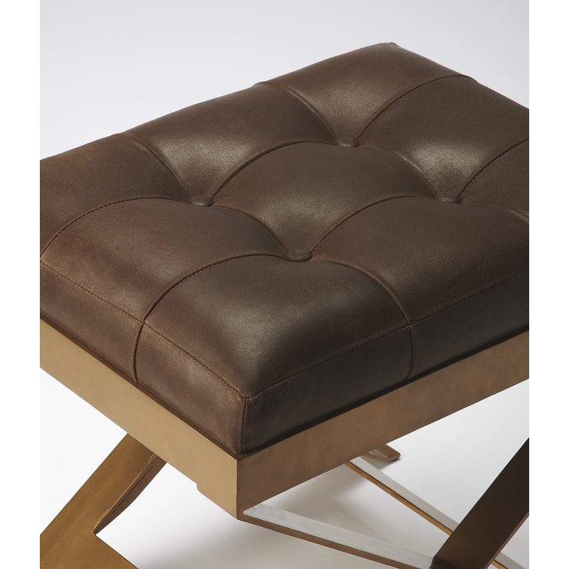 Rodrigo Leather Stool