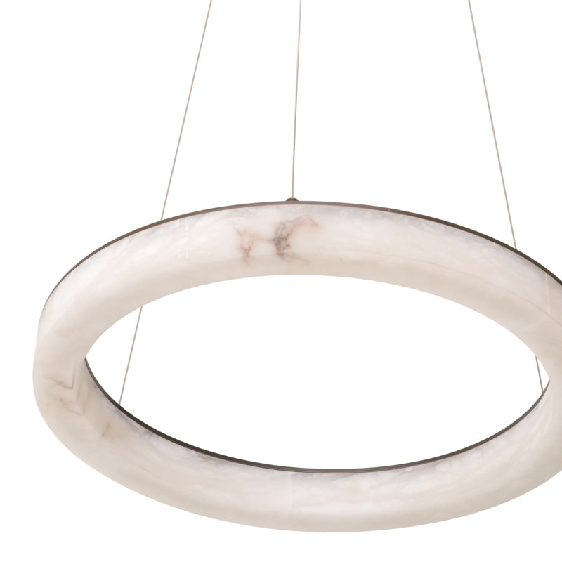 Gallen 1 - Light LED Chandelier, 2.17" H x 23.62" W x 23.62" D