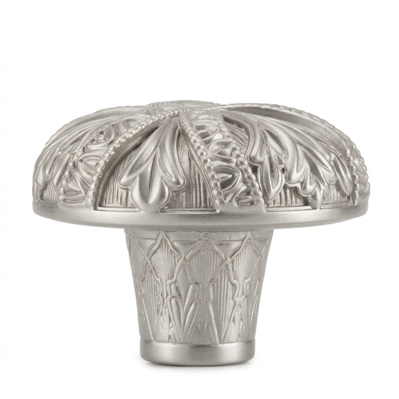 HAMPTON KNOB, Satin Nickel