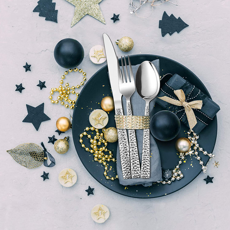 Ivy Bronx Dalaysha Stainless Steel Flatware Set - Service for 6