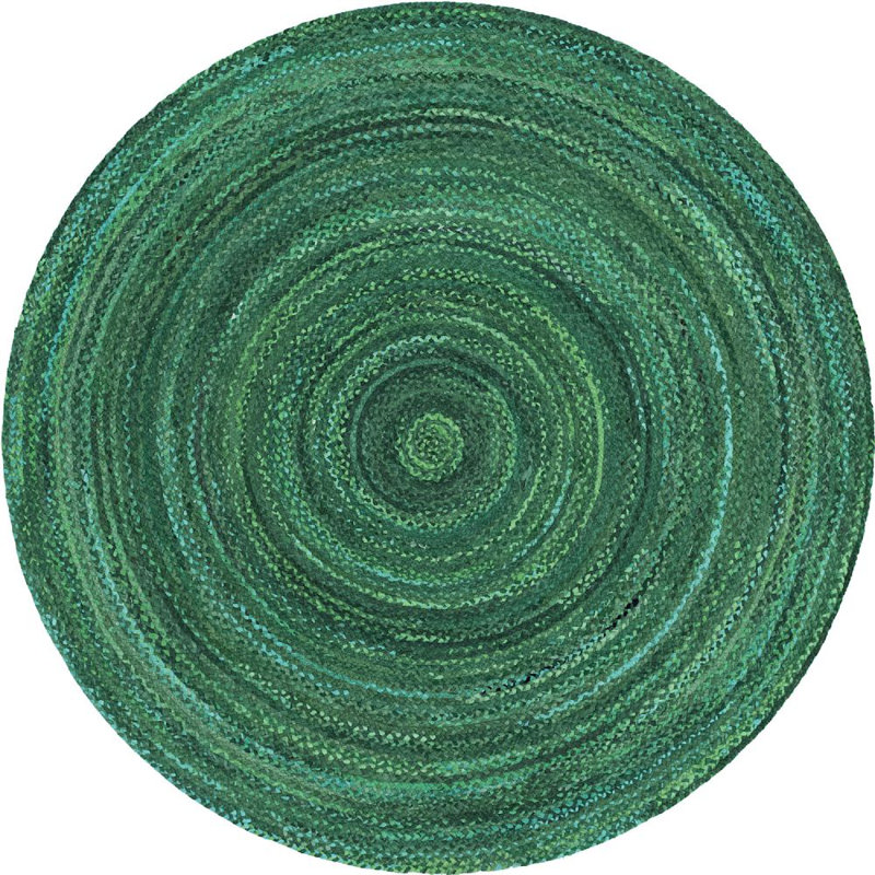 Awena Cotton Indoor Rug, Round 8'