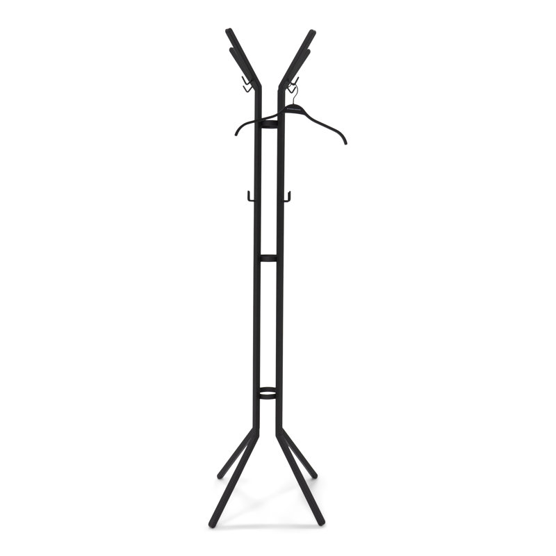 Steel Freestanding 8 - Hook Coat Rack
