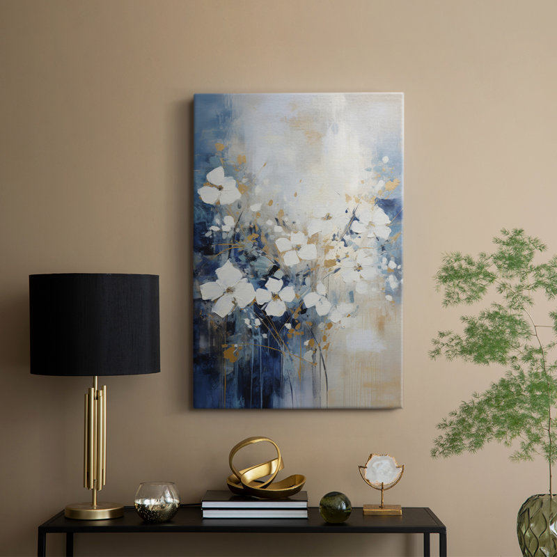 FLORAL Series CCLxxxi - Galerie Cavas sur mesure, H 12 po x l 8 po