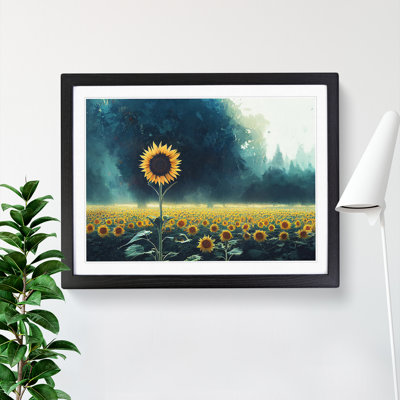 Favourable Sunflowers - Single Picture Frame Print
