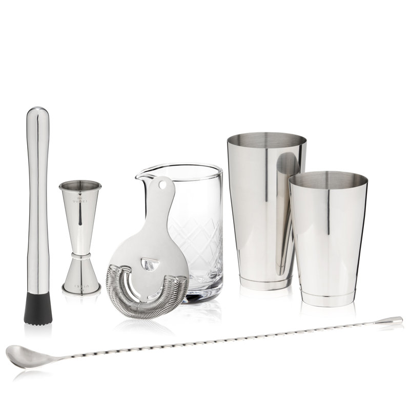 Viski 7- Piece Bar Essentials Set, Set Of 1, Viski