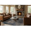 Tapis de la zone brune laine Covington-32503841