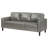 Farallone Grey Track Arm Sofa