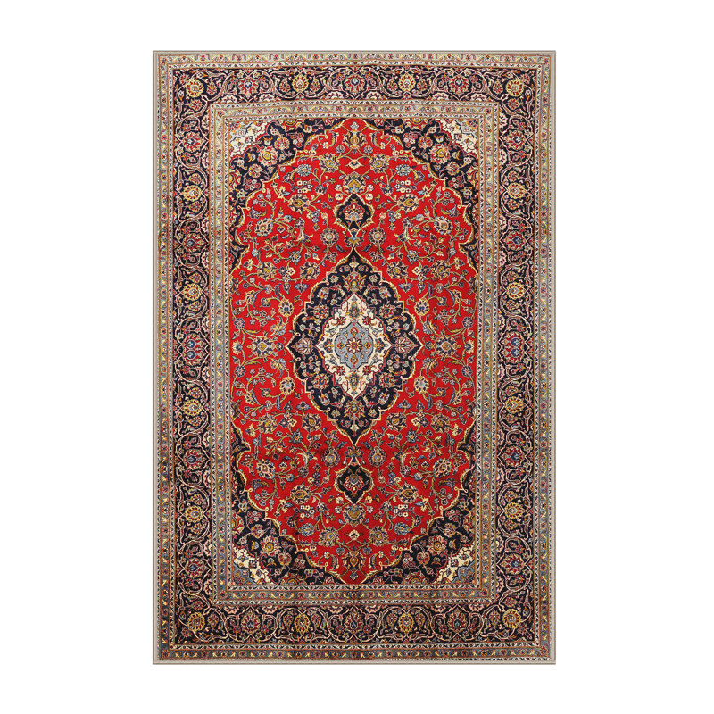 Tapis oriental orange, Rectangle 5 pi x 7 pi