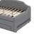 Space Efficient Upholstered  Daybed,with LED Belt Trundle and Three Storage Drawers-129754354