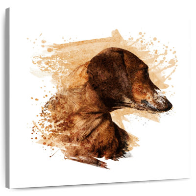 Crowle Abstract Dachshund