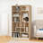 Modern Cat Bookcase Cat Tree Shelves With Storage Shelves And Cat Holes
