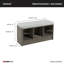 Banc de rangement pour chaussures à trois cubes Cubeicals de ClosetMaid-40665518