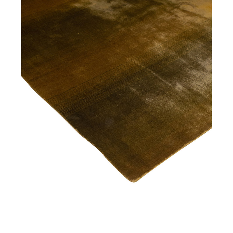Hand Knotted Wool Striped Area Rug