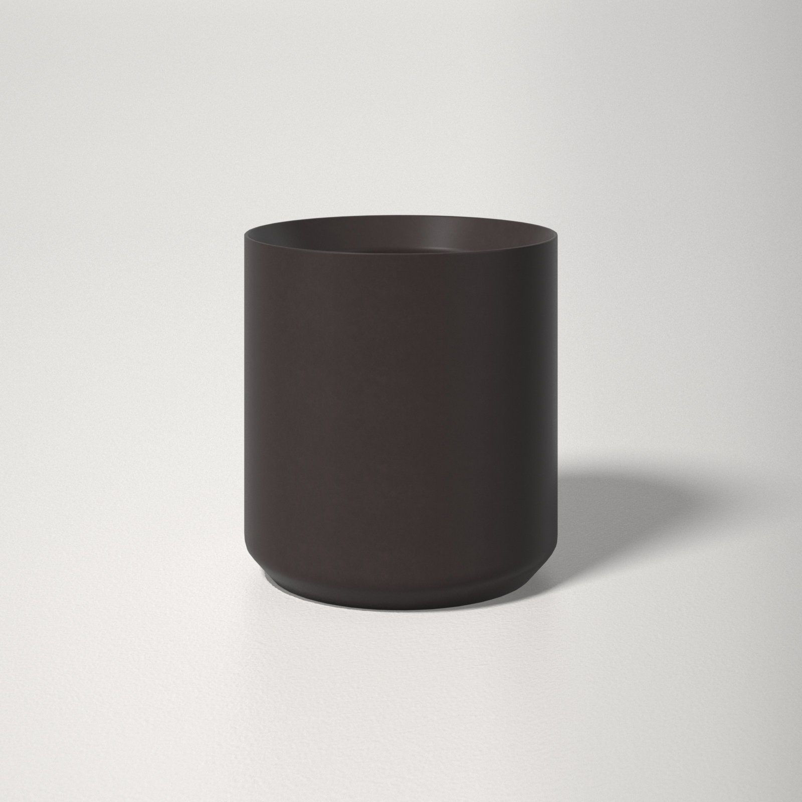 Parsons 5" Ceramic Pot Planter, Black