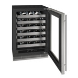 U-Line 24"W. Home 5.1 Cu.Ft. Wine Refrigerator - Panel Ready