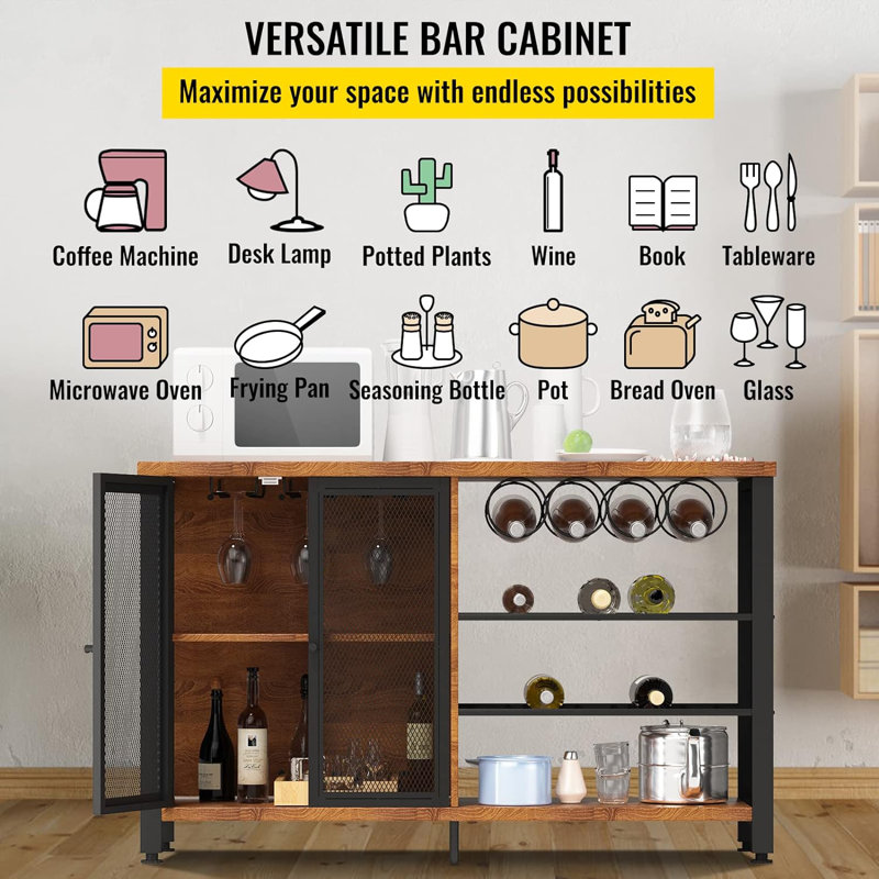 Armoire / porte-bouteilles de vin Krisina