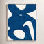 Blue Harmony 1 By Andrea Stokes - Framed Wall Art-1746212224-1746212230
