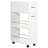 3- Tier Slim Storage Cart, Rolling Narrow Kitchen Cart On Wheels For Small Place, Slide Out Side Utility Cart For Bathroom, Laundry